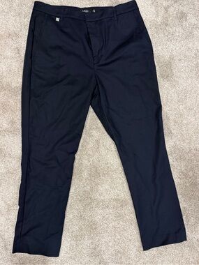 Lauren Ralph Lauren Navy Straight-Leg Women's Pants